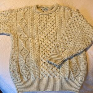 Irish Aran sweater